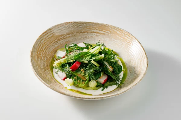 Зеленый салат